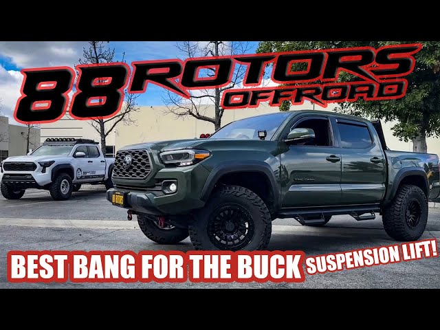 MOST AFFORDABLE SUSPENSION LIFT FOR YOUR TOYOTA TACOMA!