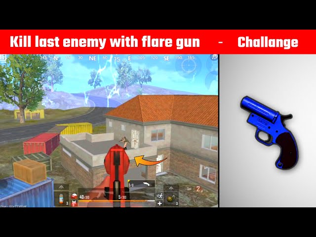 Kill the last Enemy with Flare gun - Challange | Pubg mobile lite gameplay - GAMO BOY