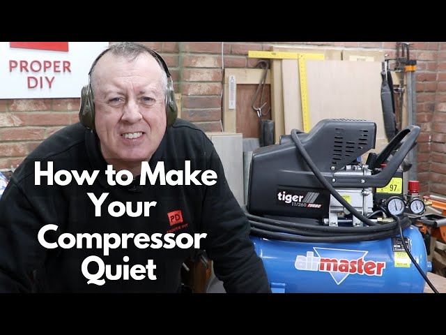 How I got the noise of my compressor out of the workshop