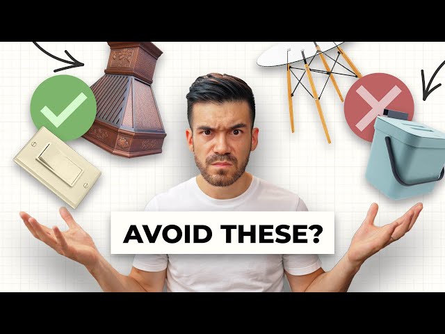 Architect's TOP 10 Most Hated Home Products (and what to buy instead)