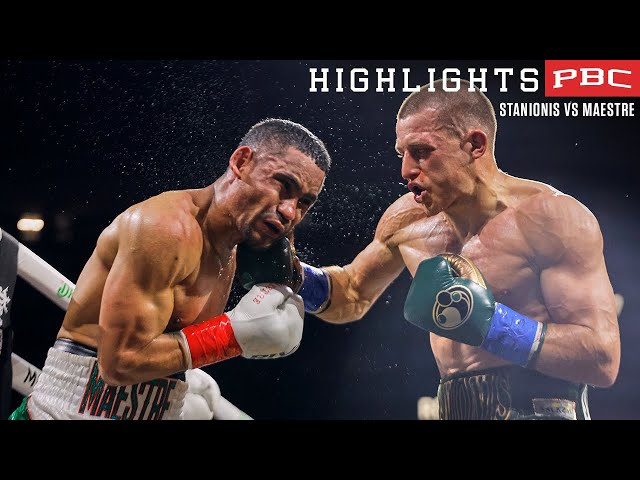 Stanionis vs Maestre HIGHLIGHTS: May 4, 2024 | PBC on Prime PPV