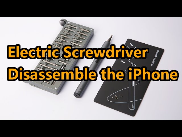 We Tested the Electric Screwdriver for Mobile Phone Repair!