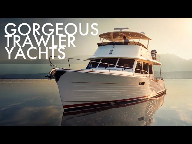 Top 5 Fanciest Trawler Style Yachts | Price & Features