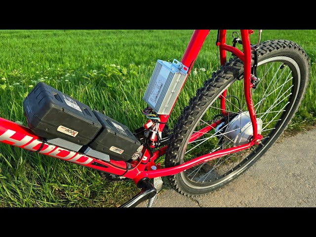 DIY Parkside Battery Powered eBike (Max speed up to 40Kmh)