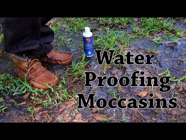 How to Waterproof hunting moccasins