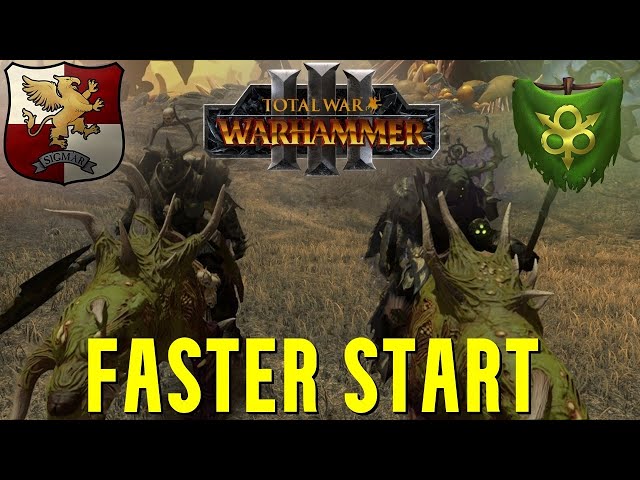 Unleash The ROT BEASTS | Nurgle vs Empire - New DOMINATION  MODE! Total War Warhammer 3