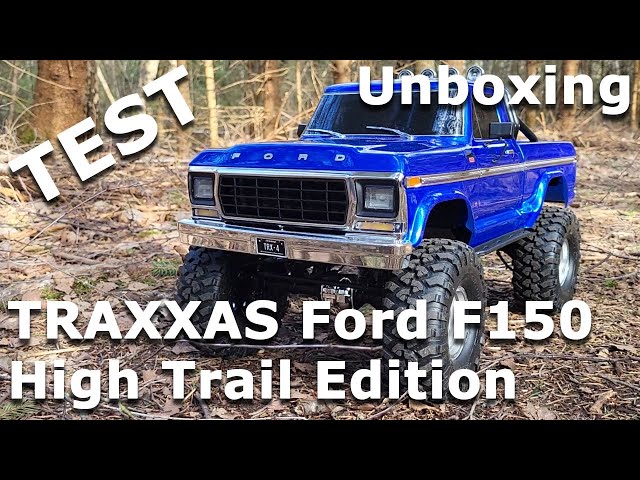 Traxxas TRX 4 Ford F150 High Trail Test und Unboxing