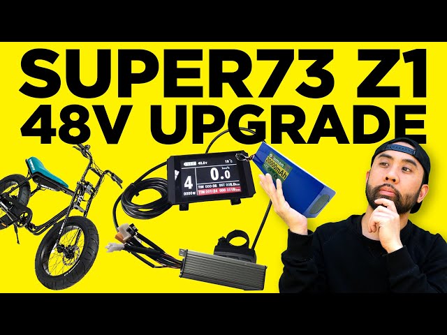 Super73 Z1 48V Upgrade Tutorial | RunPlayBack