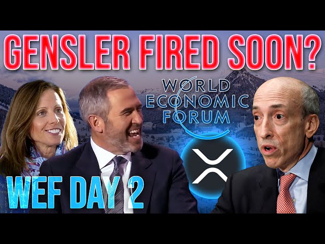 Ripple Calls For Global Elite To Fire Gensler🔥 WEF Day 2 Recap