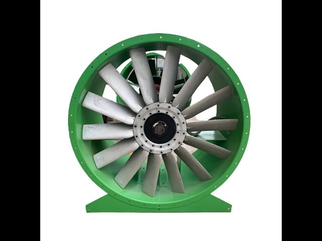 ACF Wall Mounted Alloy Aluminium Impeller Exhaust Air Application Fire Rated Axial Flow Fans