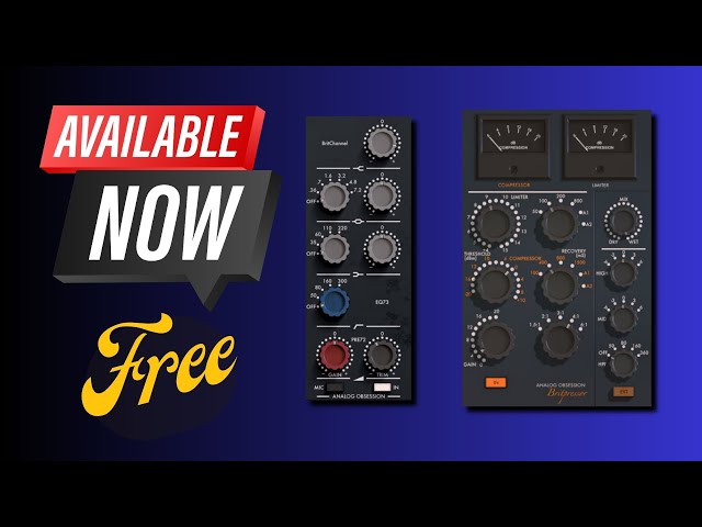 Perfect Pair of FREE Plugins? BritChannel and Britpressor by Analog Obsession