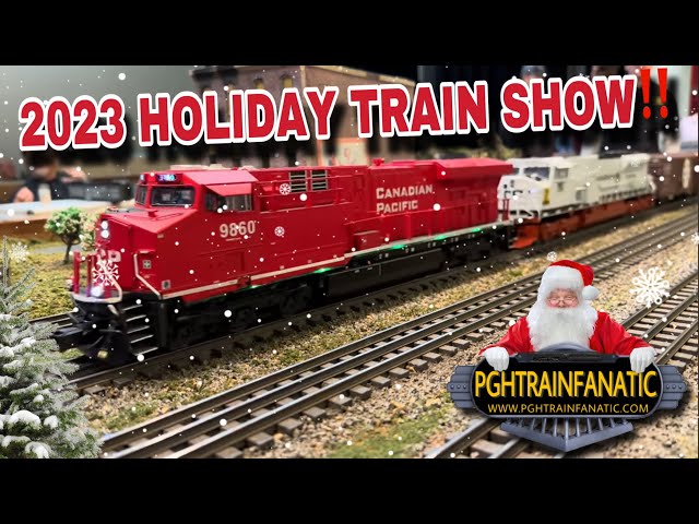 TCA Holiday TRAIN Show!! December 2023 Ft. Pitt Division
