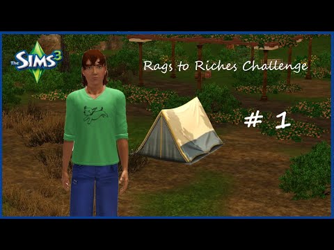 [sims 3] Rags to Riches Challenge COMPLETED