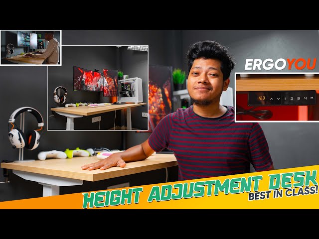 I Bought A 45,000/- Electric Table/Desk -  ErgoYou Sit Stand Desk - Best Height Adjustable Table