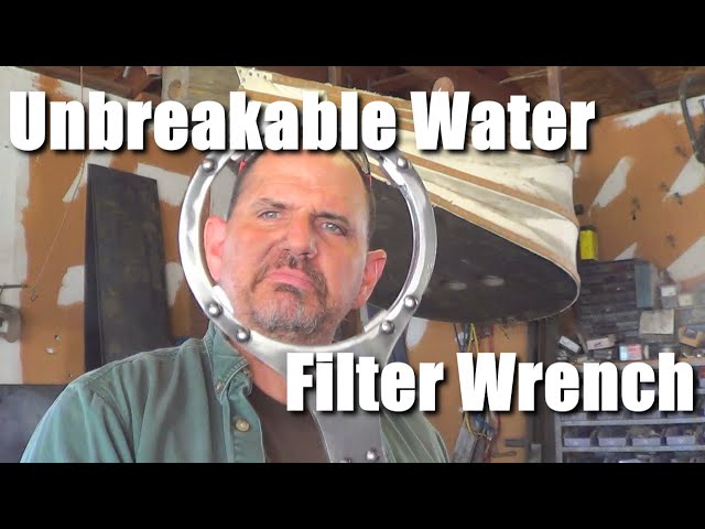 Forged Steel Unbreakable Water Filter Wrench   OMG