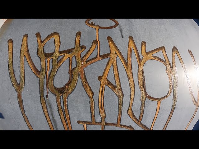 Graffiti review with Wekman Mefians Rust ink