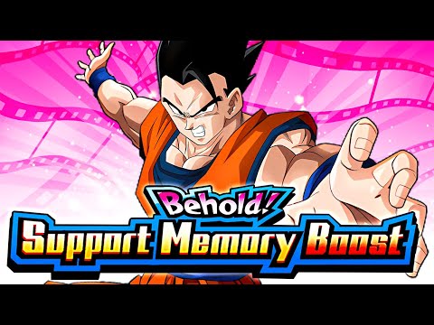 Behold! Support Memory Boost! (DBZ: Dokkan Battle)