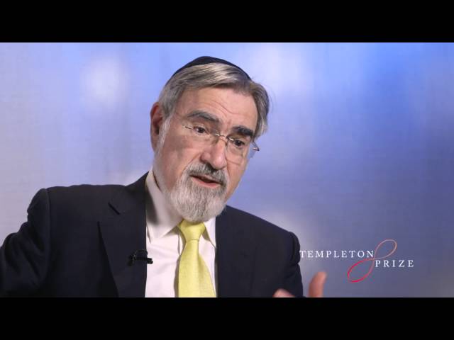 How can I be committed to my religion and open to others? Rabbi Jonathan Sacks, Templeton Prize 2016