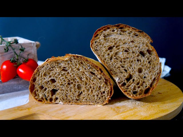Quick wholemeal bread ready in the day I Easy recipe