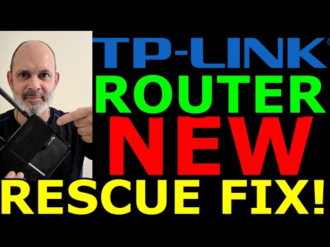 TP Link NEW OFFICIAL Router Rescue Unbrick Method