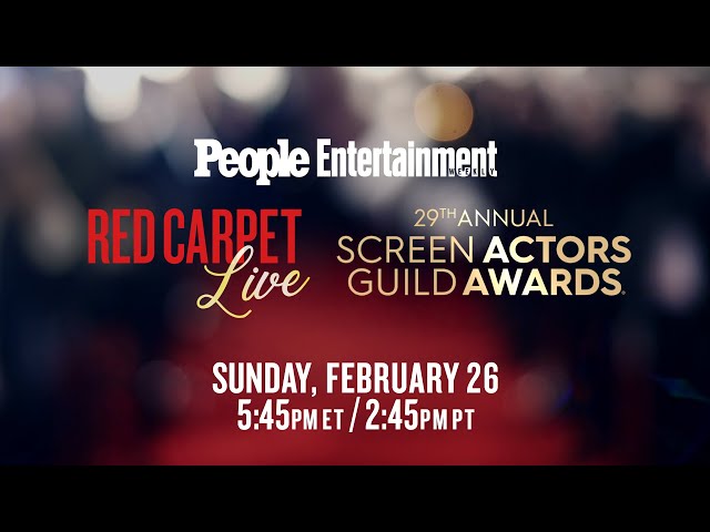 🔴 2023 SAG Awards: Red Carpet Live | February 26th, 2023 5:45PM ET | PEOPLE