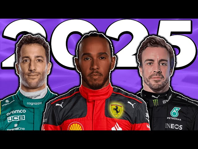 Bold Predictions for the 2025 Formula 1 Driver Lineups
