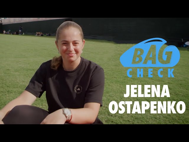Jelena Ostapenko | Bag Check 2022