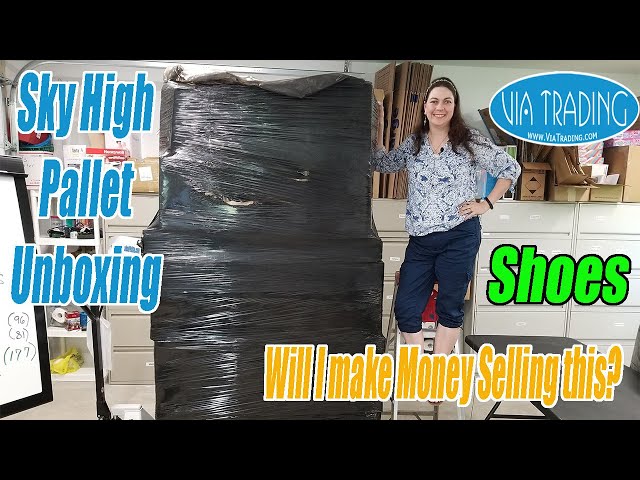 Via Trading Huge Pallet Unboxing - Shoes - What did I get? How much did I pay? Will I make Money?
