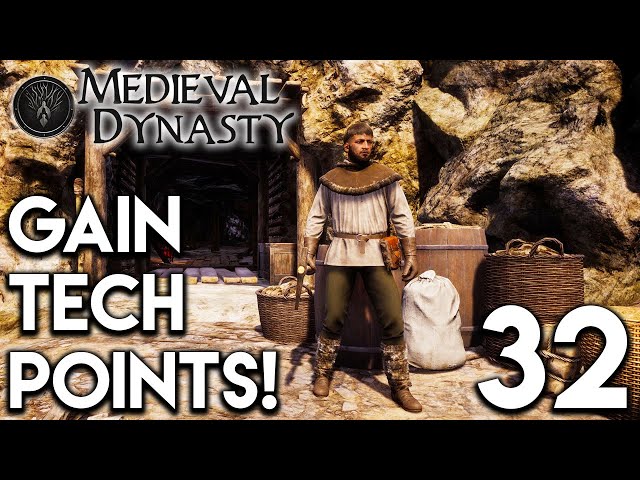 Medieval Dynasty Lets Play - Gain Tech Points! E32