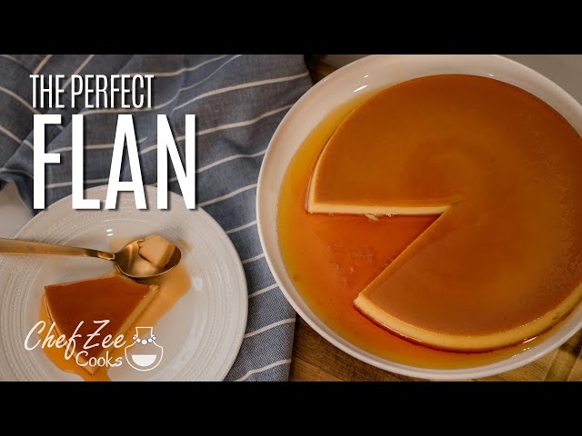 How To Make Flan | Flan de Leche Condensada | Chef Zee Cooks