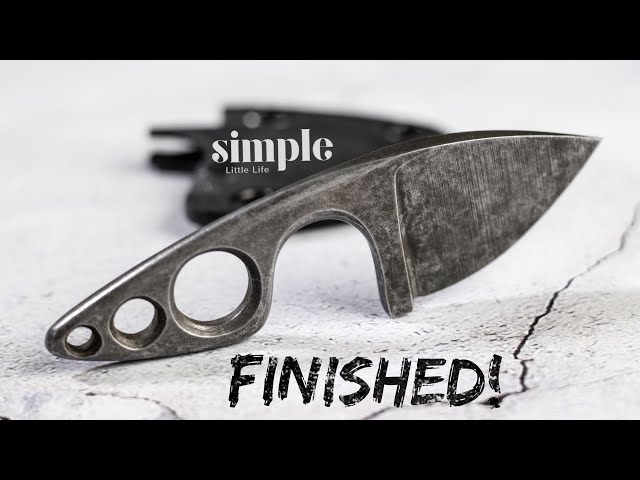 Making 10 knives pt 5 - KYDEX & Sharpening