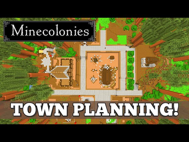 MineColonies Town Planning Tips + Tricks! #4