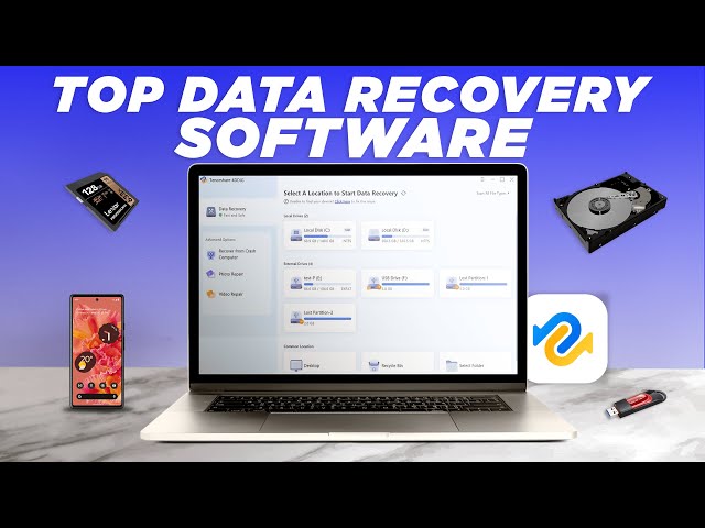 Tenorshare 4DDiG - Best Data Recovery Software to Recover Deleted Files on Windows PC
