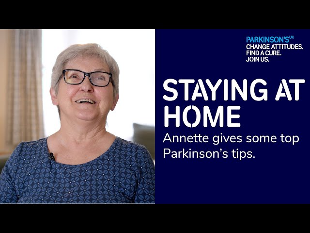 Tips for staying at home with Parkinson's