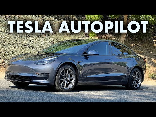 Tesla Model 3 Autopilot Self Driving Demo