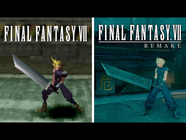 Comparing Final Fantasy 7 to FF7 Remake