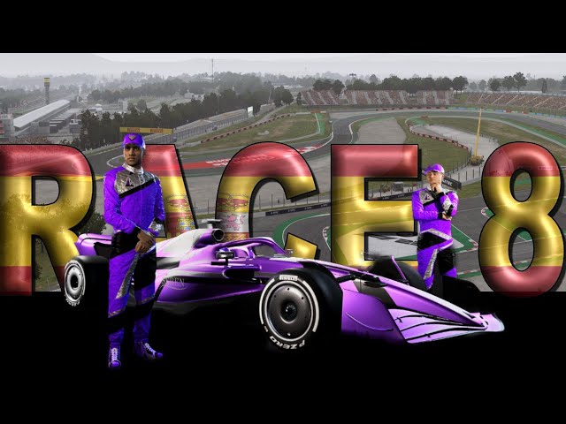 F1 23 My Team Season 1 Episode 8 SPAIN/ MISTAKE & RECOVERY