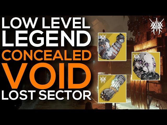 ANY POWER LEVEL - EASY SOLO Legend Concealed Void Lost Sector & Guide - Beyond Light - Destiny 2