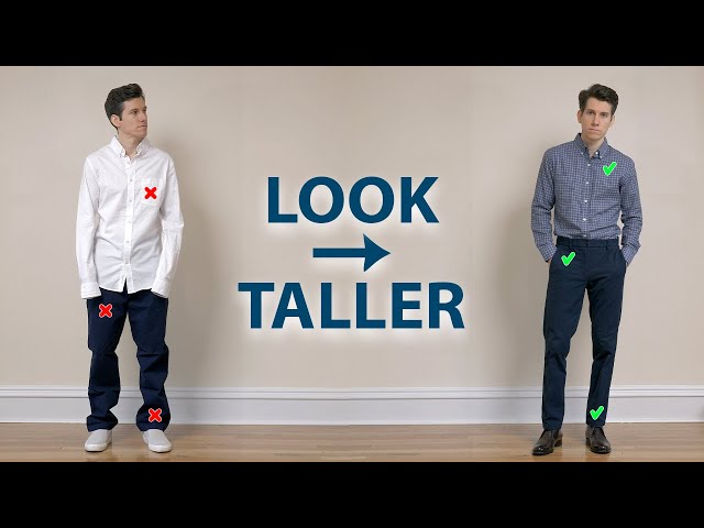 10 Ways to Look Taller and Slimmer (Works for Anyone)