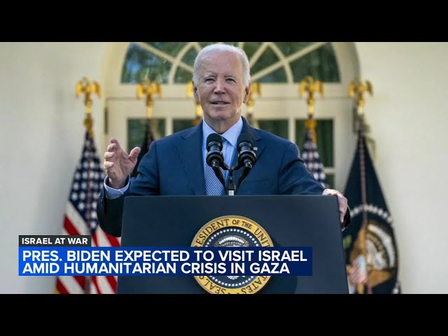 Biden to visit Israel, Jordan amid concerns Hamas conflict will spread