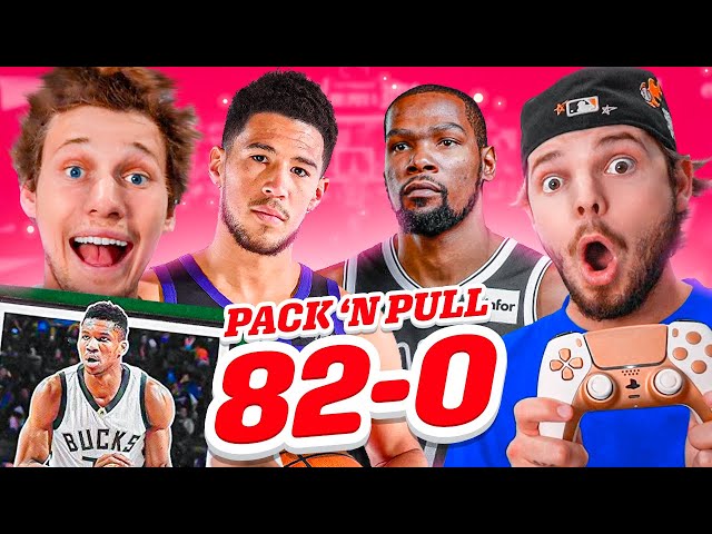 Make an 82-0 NBA Team, 2K Pack and Pull!
