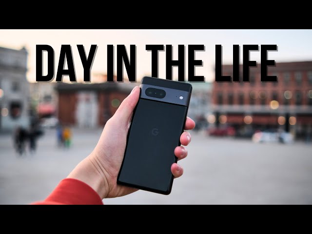 A Day In The Life with the Pixel 7 - A University Student's Review