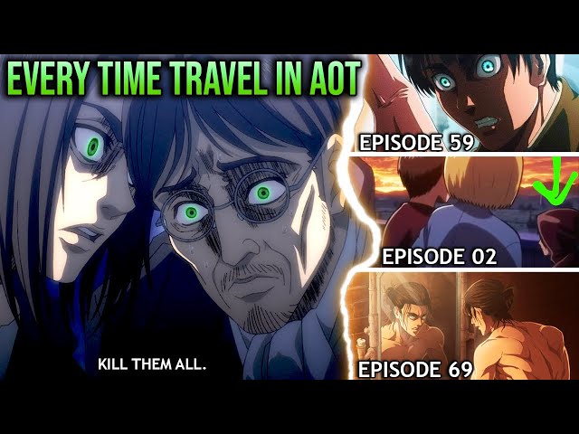 Why Everyone is AFRAID of Eren - Every PAST Memory FUTURE EREN Time Travelled in Attack on Titan!