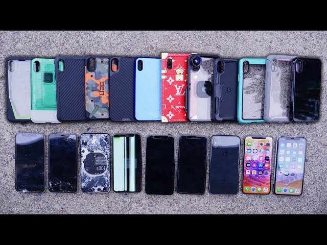 Most Durable iPhone X Cases Drop Test 2! Top 12