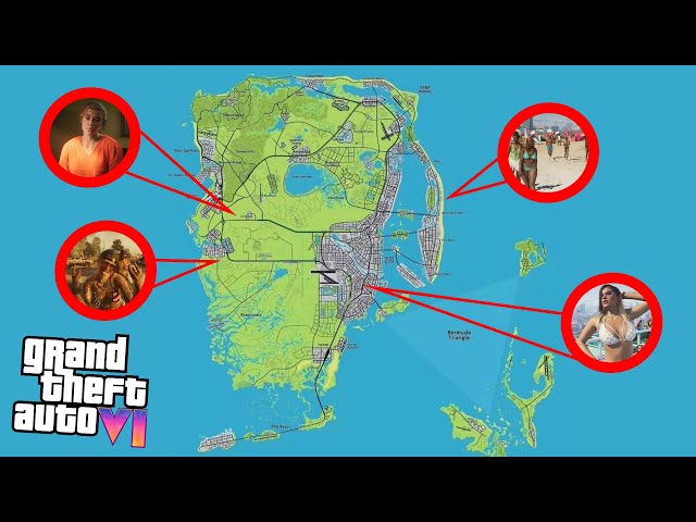 Our FIRST In-Depth Look at The GTA 6 MAP!