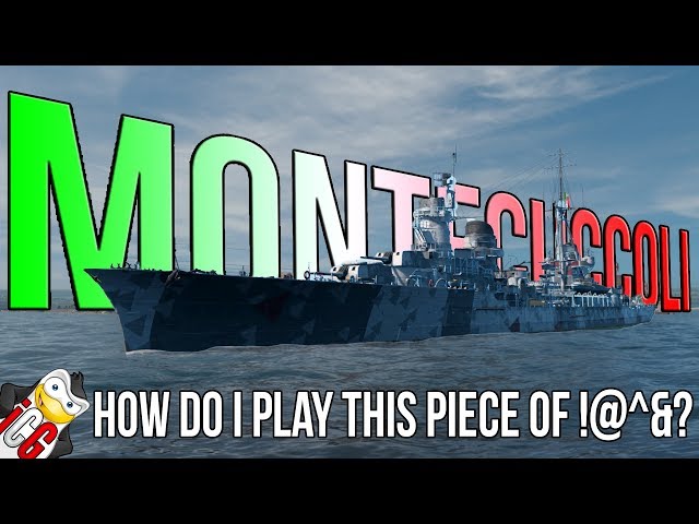World of Warships - Montecuccoli - HOW DO I PLAY THIS !@$&?!?!?!?!