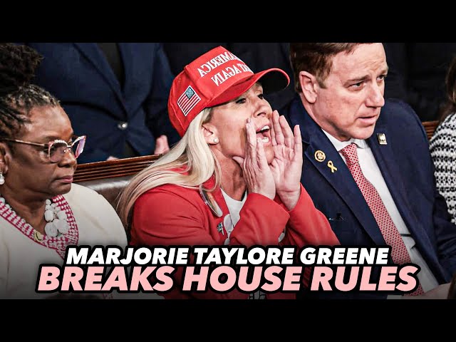 Marjorie Taylor Greene Makes Fool Of Herself By Violating House Rules