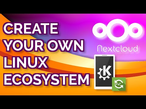 Create your own Linux ecosystem with Nextcloud, DavX5 and KDE Connect