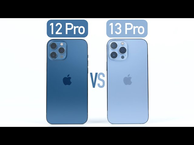 iPhone 12 Pro (Max) vs iPhone 13 Pro (Max) - Vergleich | Das sind die Unterschiede!
