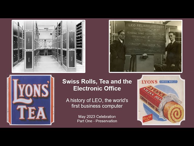 Swiss Rolls, Tea & the Electronic Office: A History of LEO Celebration - Part One
